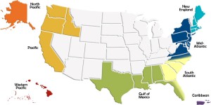 MSA created 8 regional fishery management councils responsible for the fisheries that require conservation and management in their region.